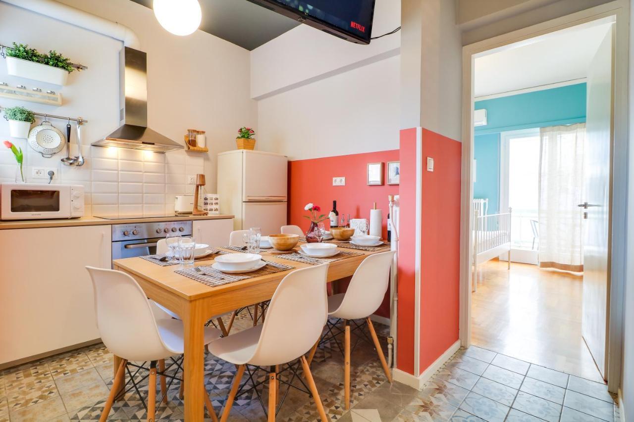 Spacious Central Flat☆3Min To Metro☆Ac|Netflix|Pc Aten Exteriör bild