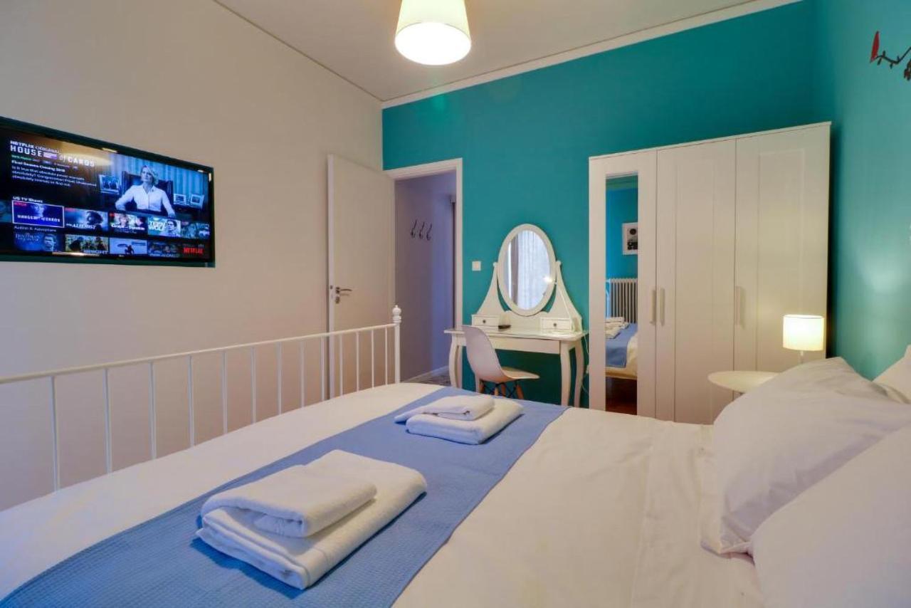 Spacious Central Flat☆3Min To Metro☆Ac|Netflix|Pc Aten Exteriör bild